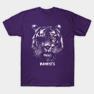 Chinese Bandits Bengal Tiger Pirate Eye Patch T-Shirt